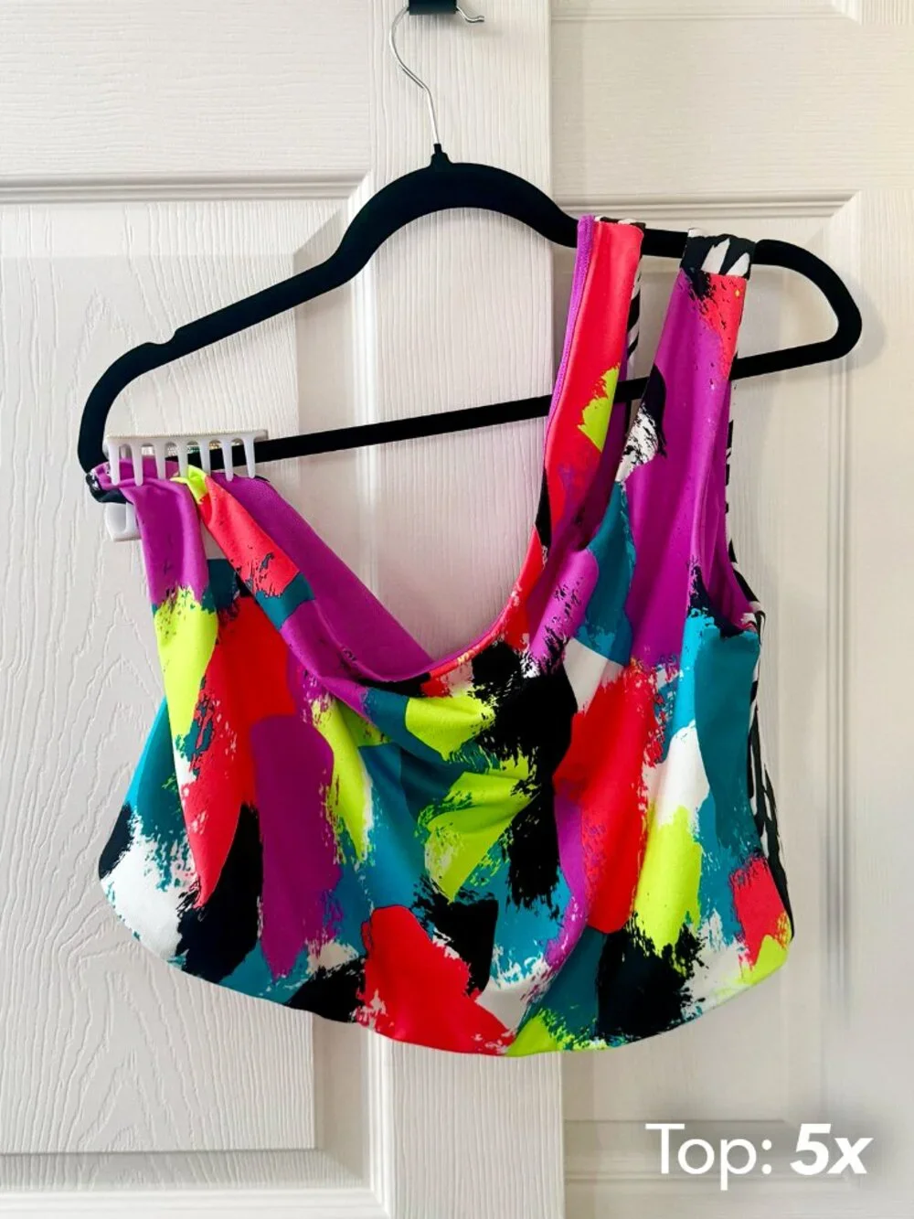 YITTY MAJOR LABEL Confetti Tank Top and Leggings - Sizes 5X and 2X